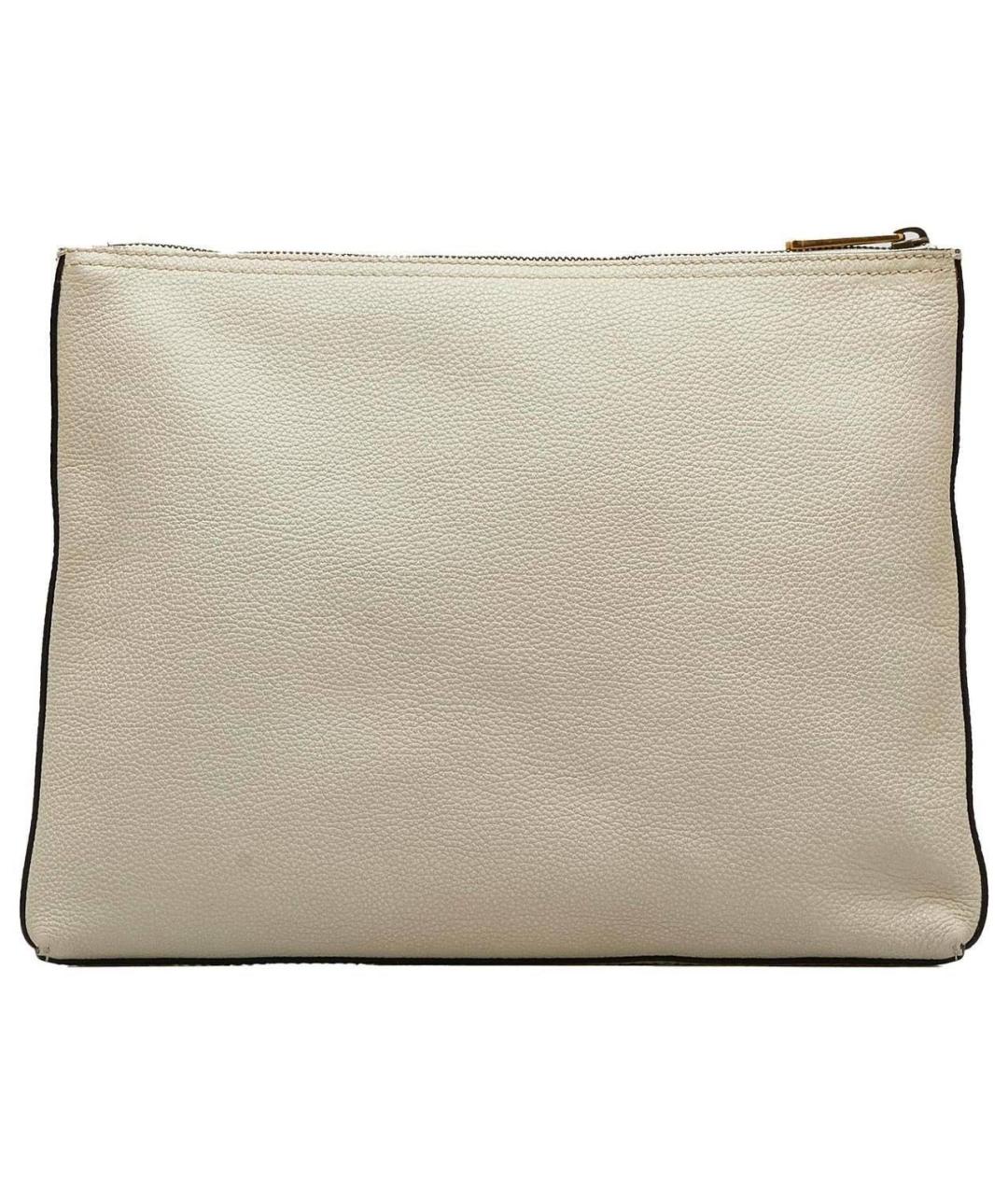 GUCCI Бежевая кожаная папка для документов, фото 3