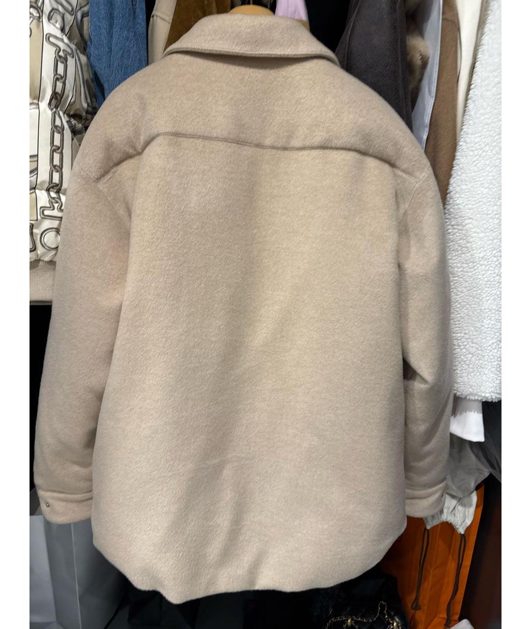 MIU MIU Бежевая куртка, фото 3