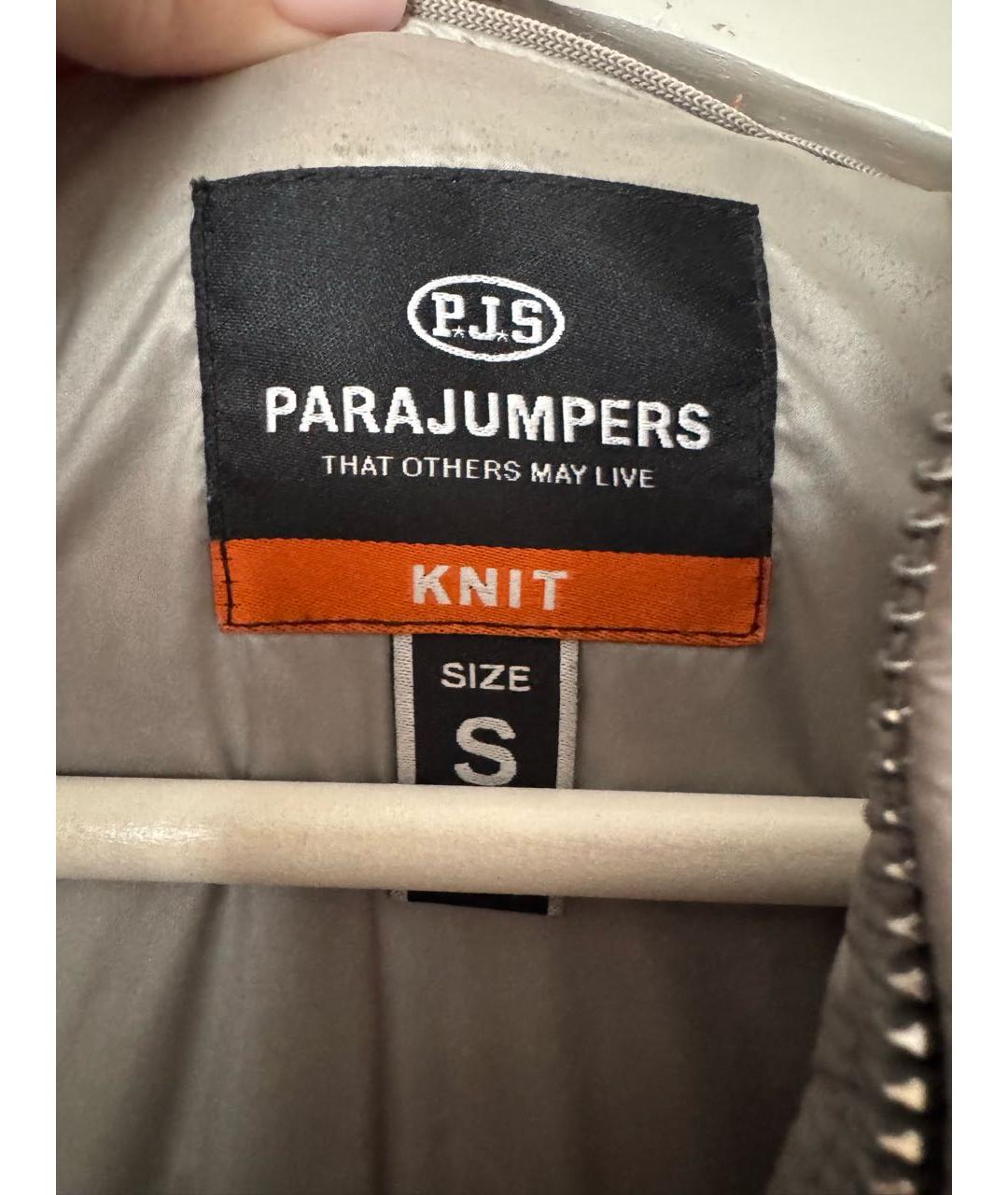 PARAJUMPERS Серая полиэстеровая куртка, фото 7