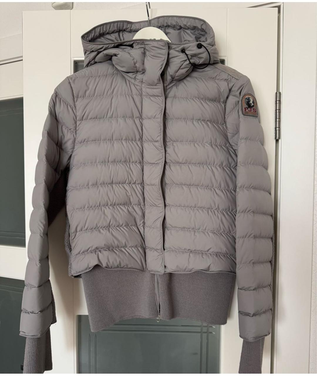 PARAJUMPERS Серая полиэстеровая куртка, фото 9