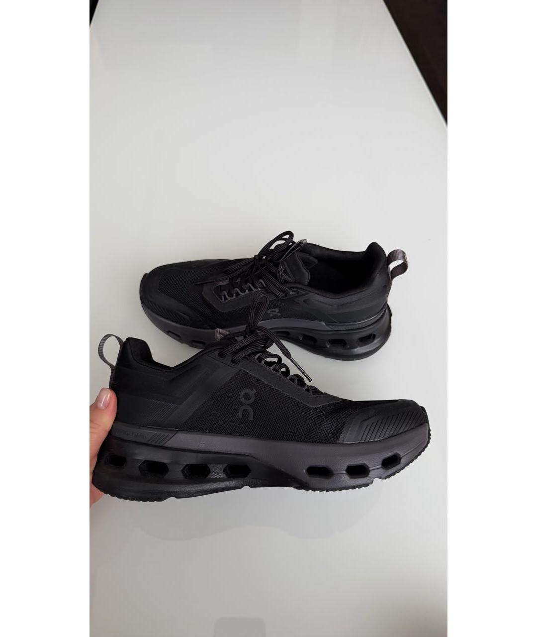 ON Черные синтетические кроссовки, фото 5