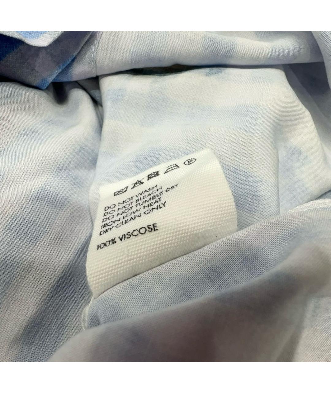 JACQUEMUS Голубая кэжуал рубашка, фото 5