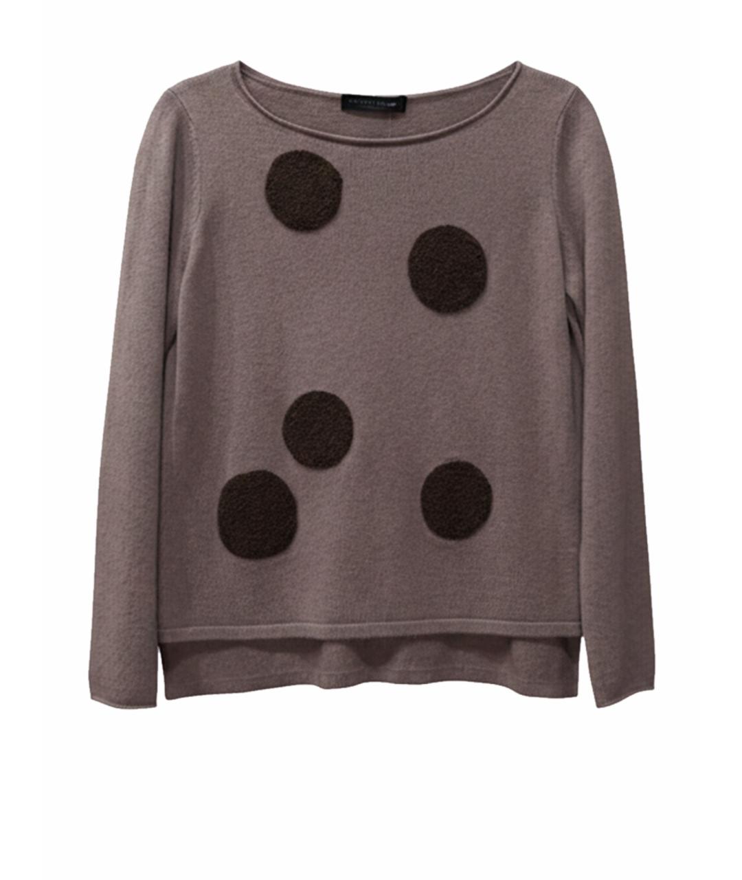 FABIANA FILIPPI Бежевый кашемировый джемпер / свитер, фото 1