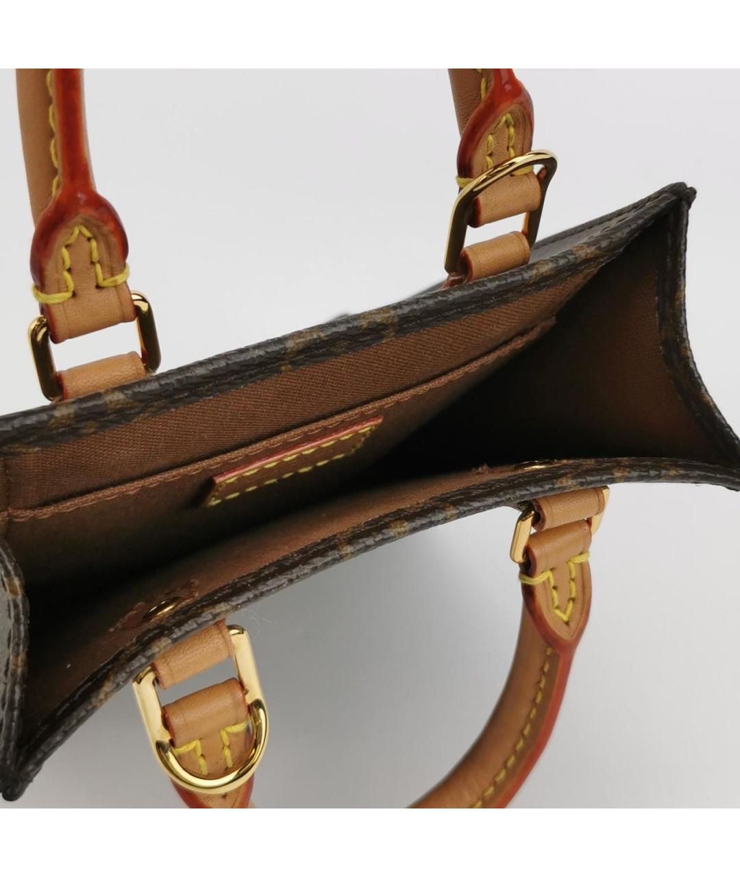 LOUIS VUITTON Коричневая сумка через плечо, фото 5