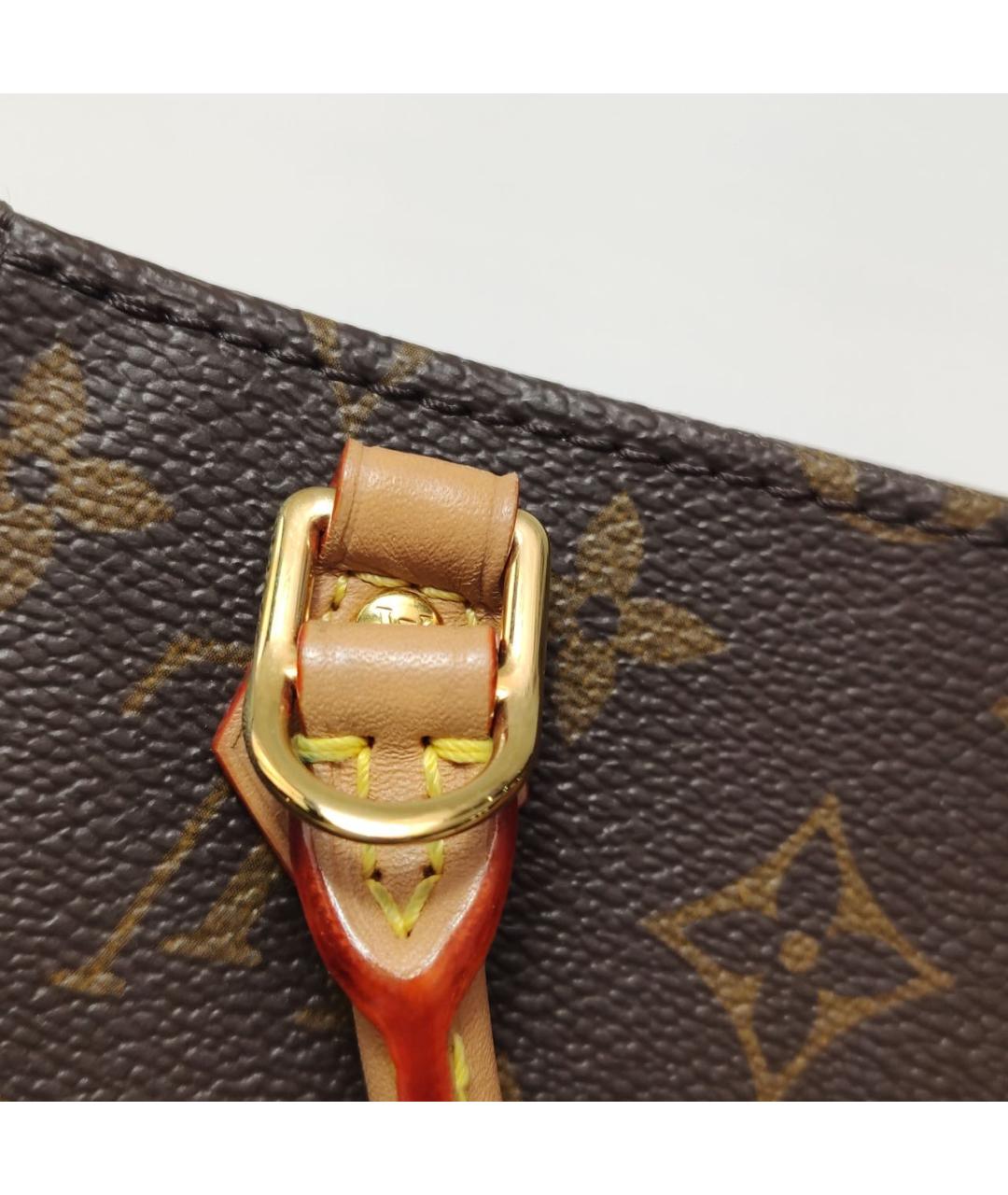 LOUIS VUITTON Коричневая сумка через плечо, фото 6