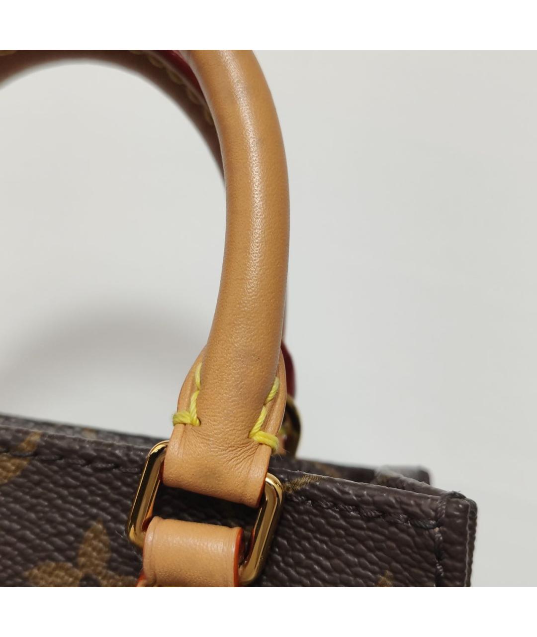 LOUIS VUITTON Коричневая сумка через плечо, фото 7