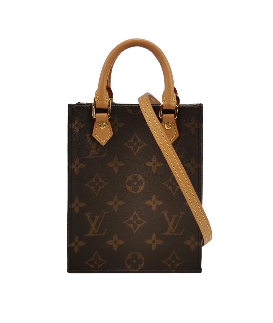 LOUIS VUITTON Коричневая сумка через плечо, фото 9