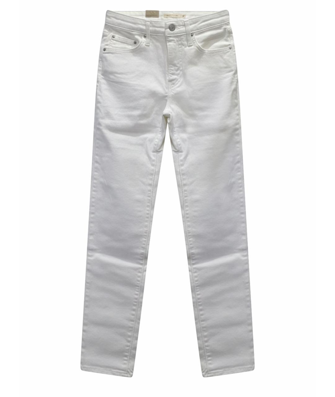 LEVI'S Белые хлопковые джинсы слим, фото 1