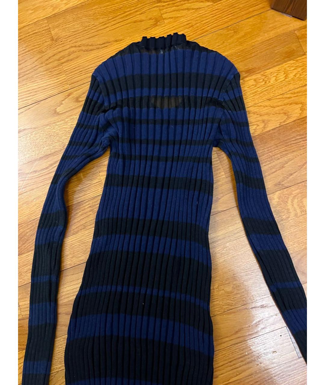 SONIA RYKIEL Темно-синее повседневное платье, фото 6