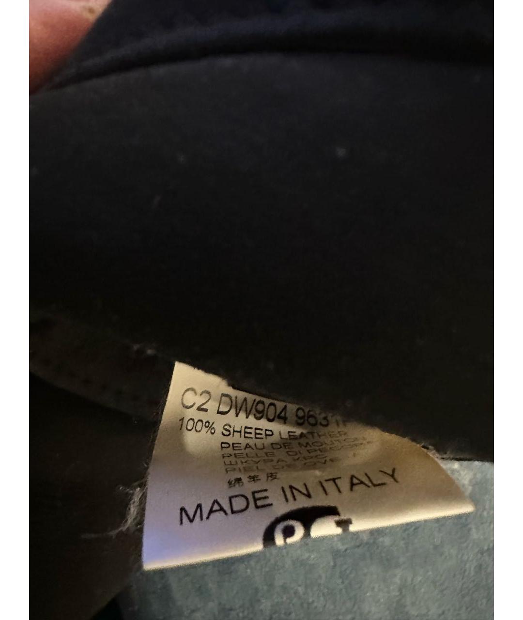 BIKKEMBERGS Черный меховой жилет, фото 5