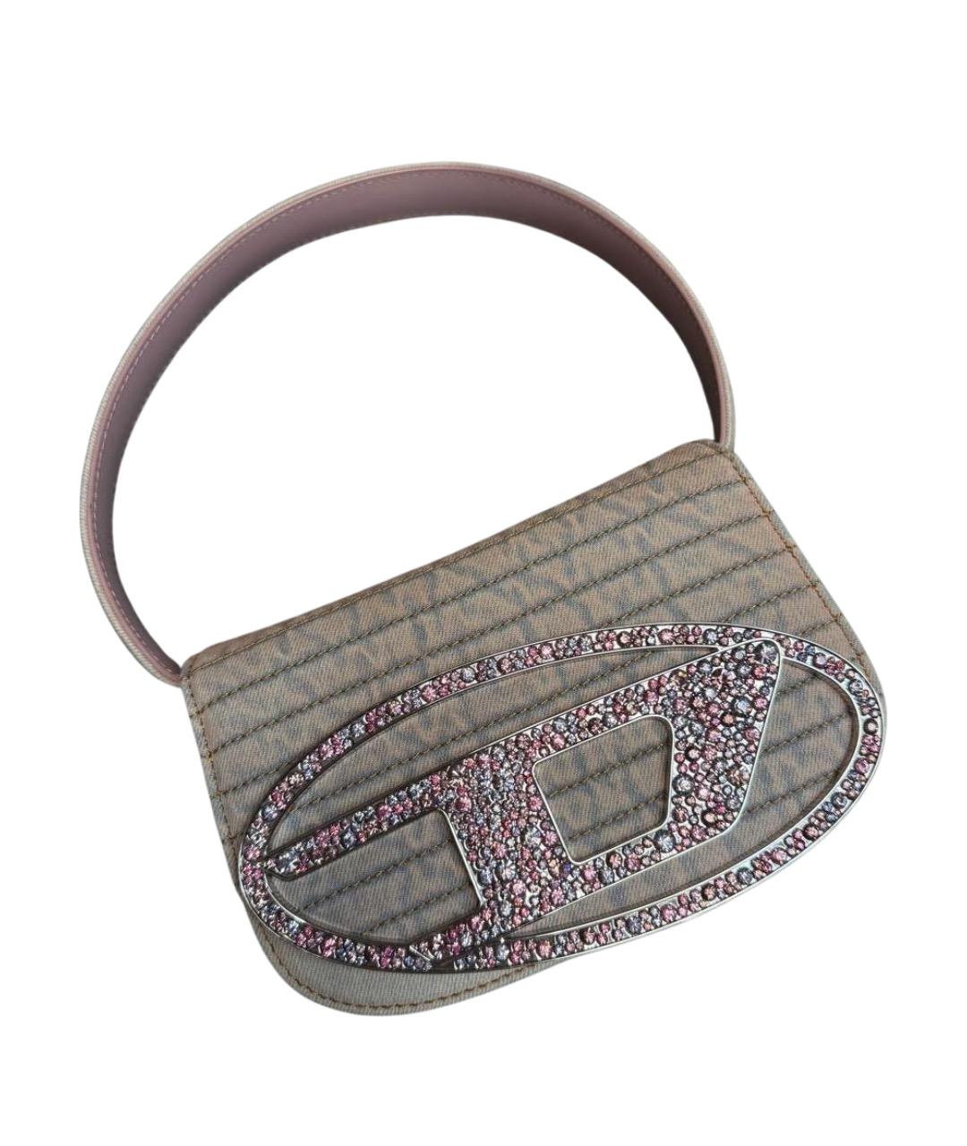 DIESEL Мульти деним сумка с короткими ручками, фото 1