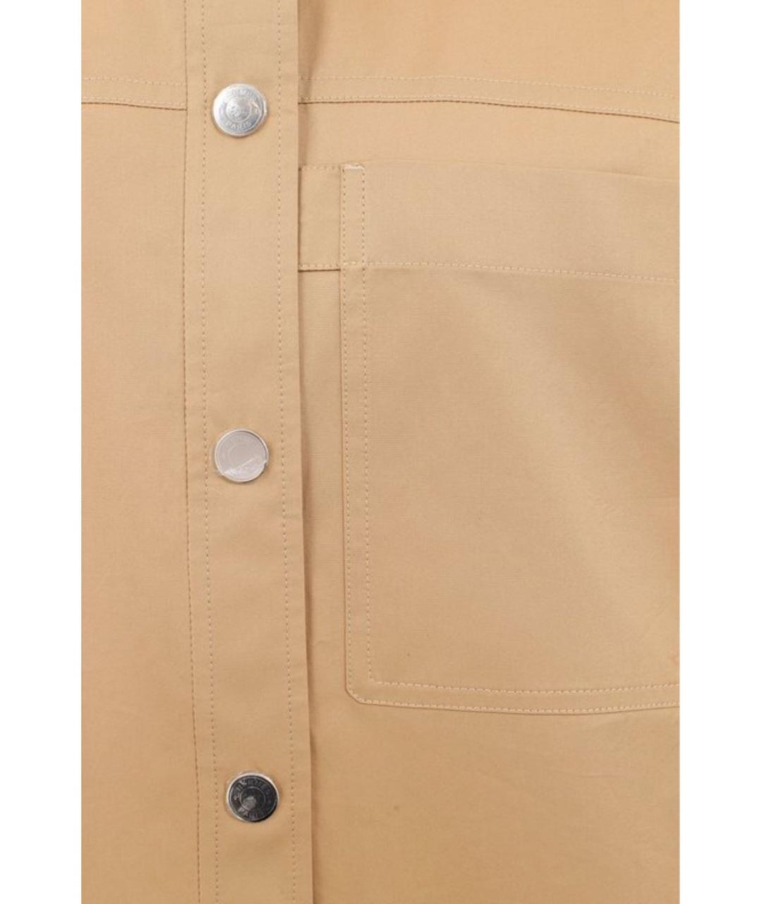 HERMES Хлопковая рубашка, фото 3