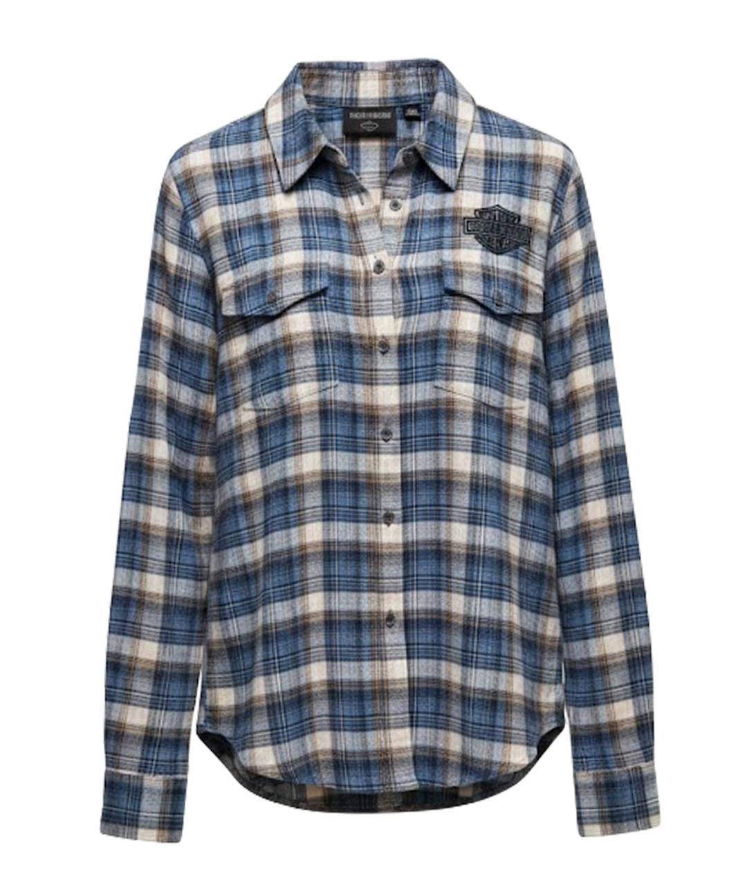 Harley Davidson Мульти хлопковая рубашка, фото 1