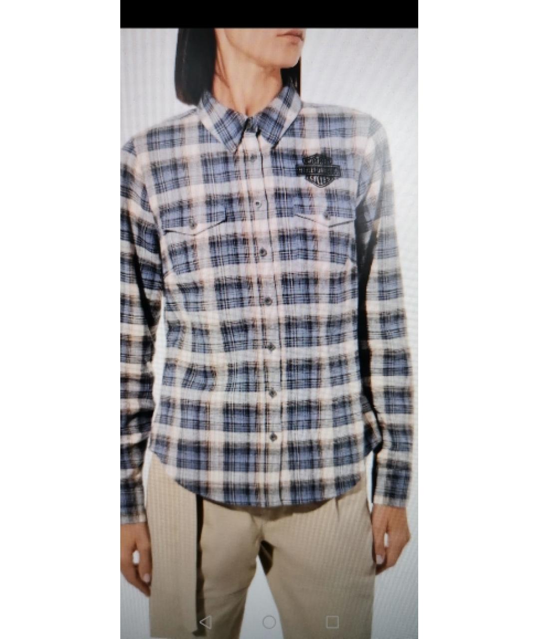 Harley Davidson Мульти хлопковая рубашка, фото 6