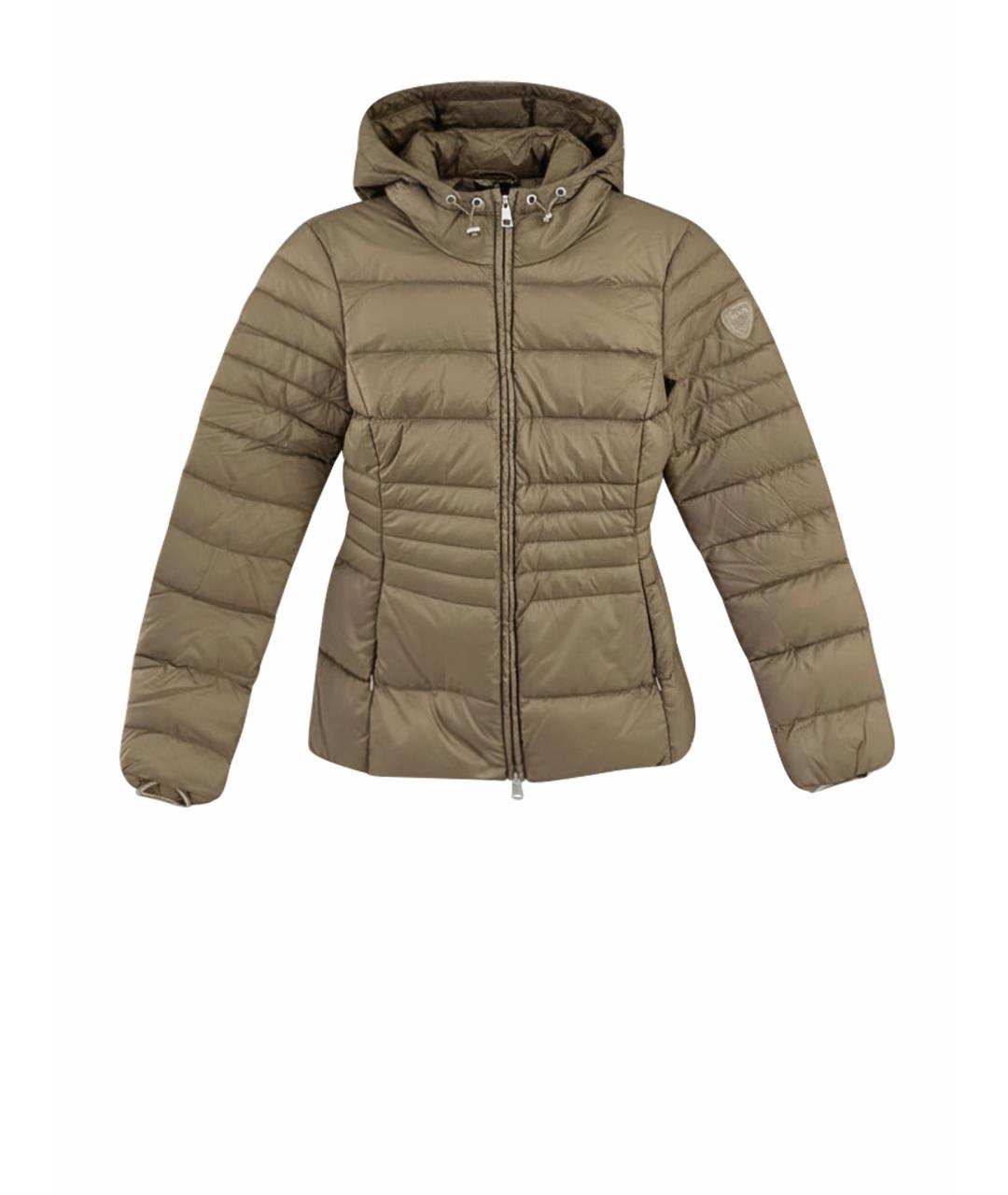 LIU JO Горчичный полиамидовый пуховик, фото 1