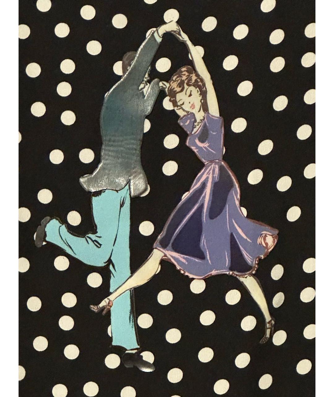 DOLCE&GABBANA Черная шелковая блузы, фото 4