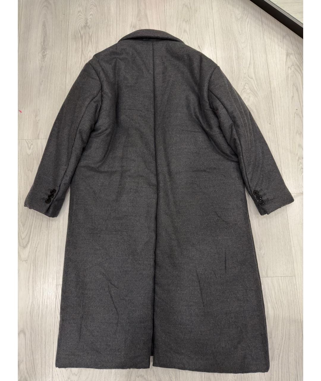 PRADA Антрацитовое кашемировое пальто, фото 2