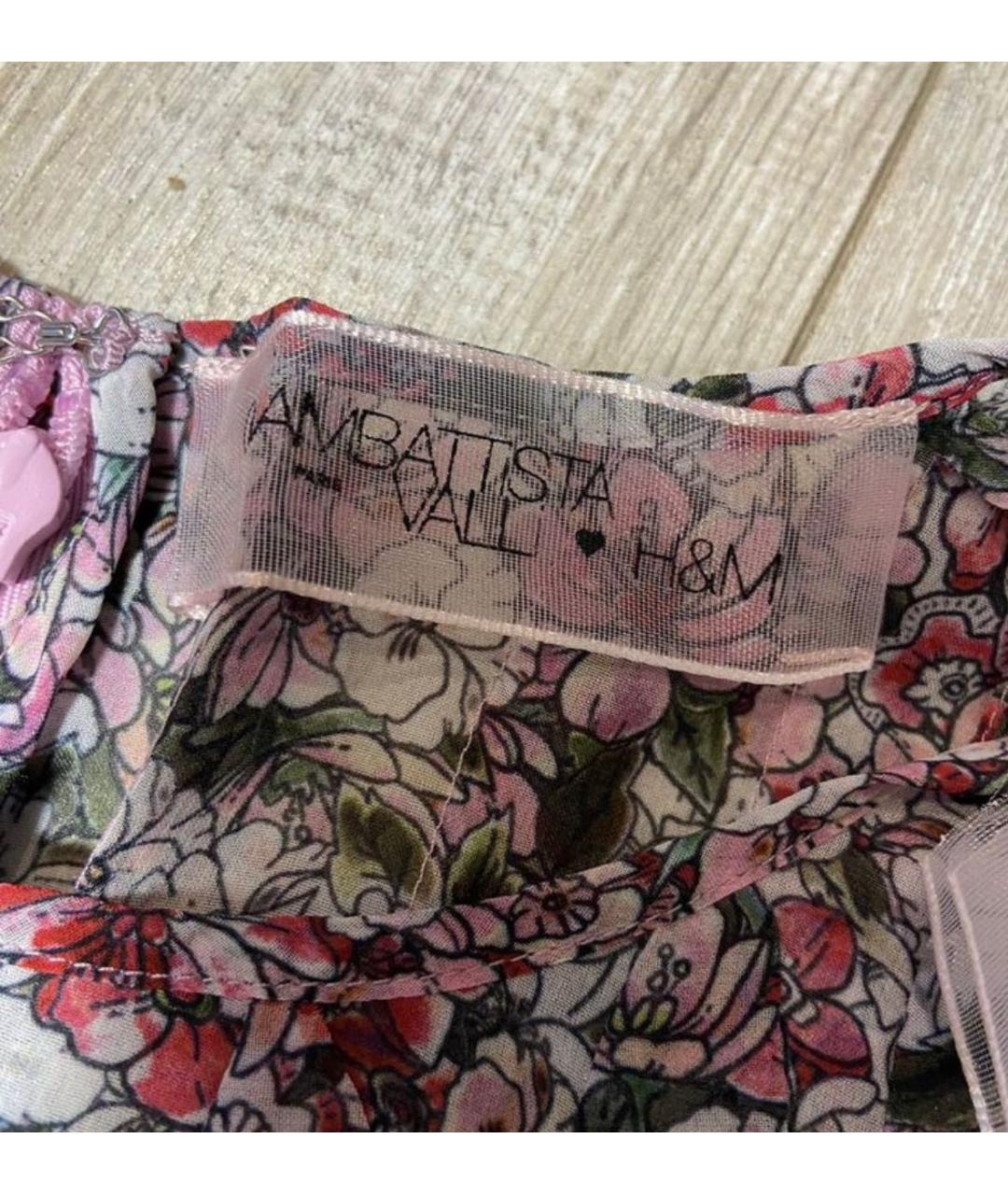 GIAMBATTISTA VALLI Розовая полиэстеровая блузы, фото 4