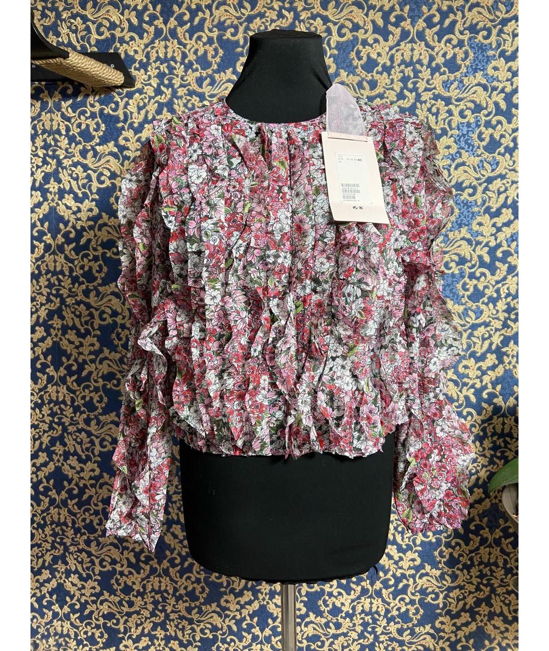 GIAMBATTISTA VALLI Розовая полиэстеровая блузы, фото 9