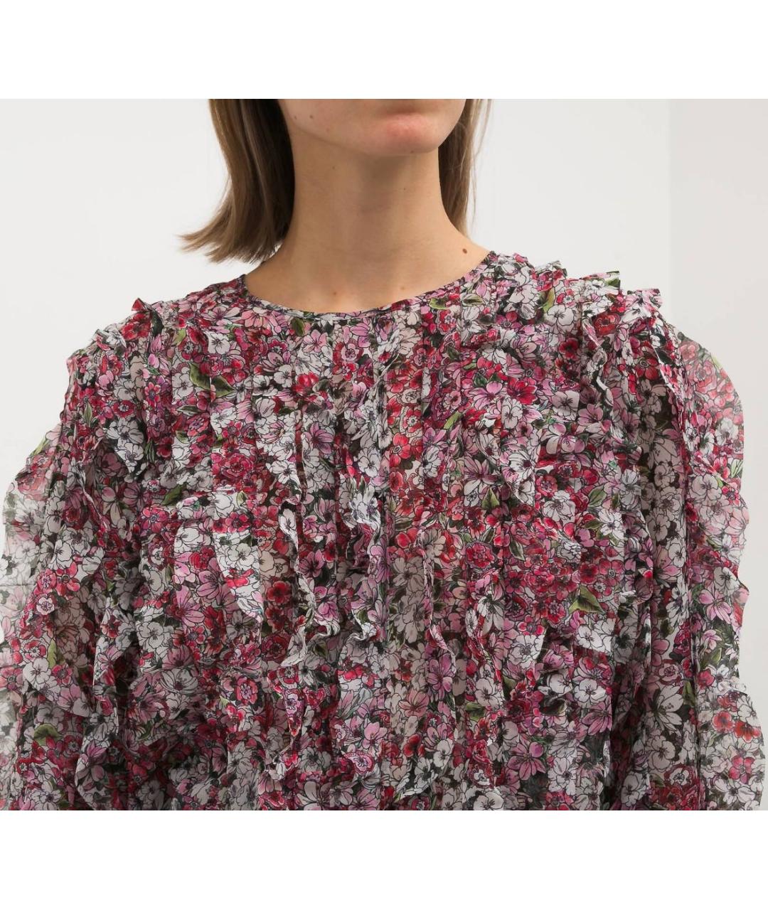 GIAMBATTISTA VALLI Розовая полиэстеровая блузы, фото 5