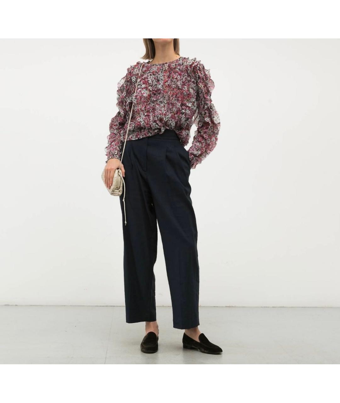 GIAMBATTISTA VALLI Розовая полиэстеровая блузы, фото 8