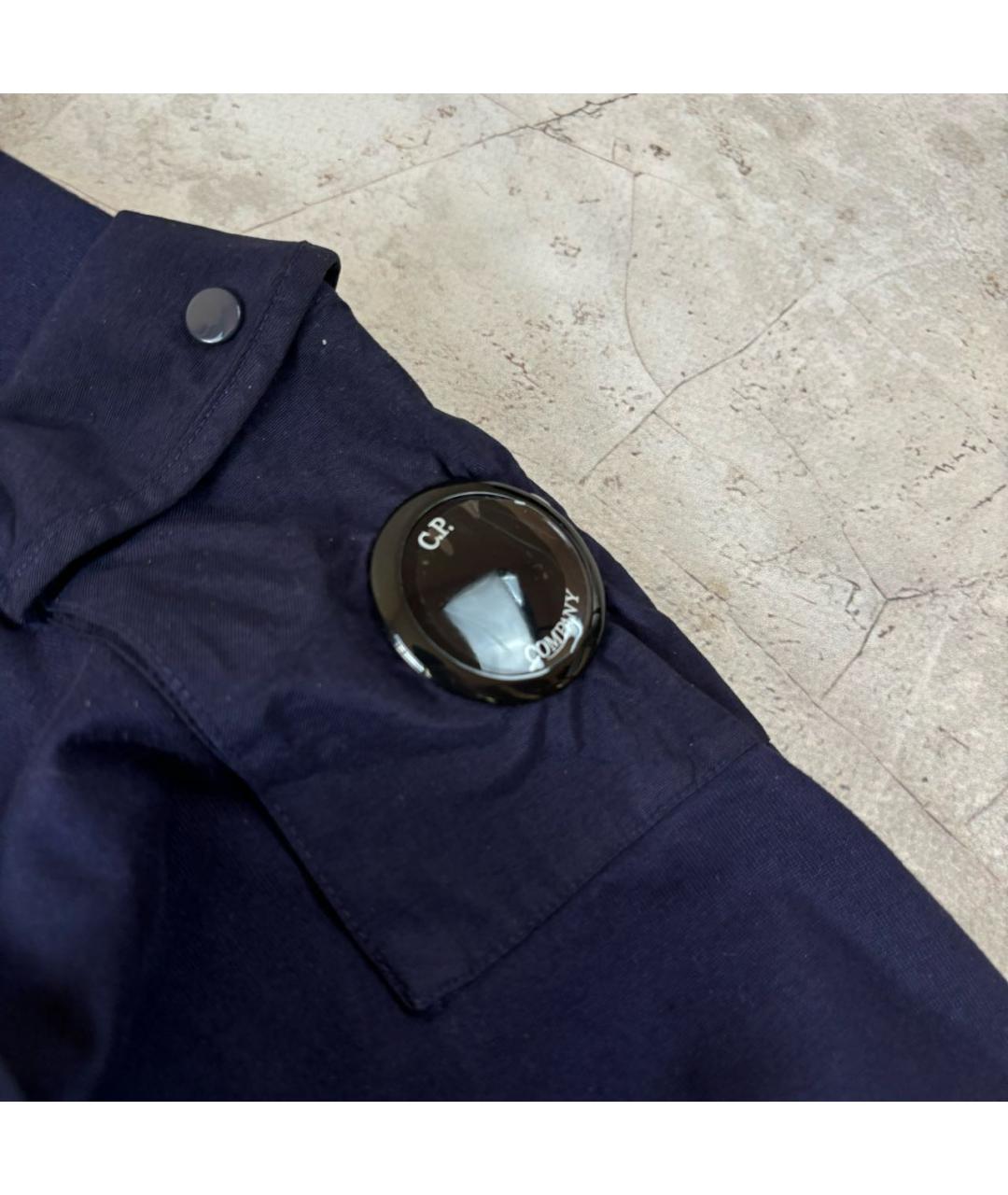 CP COMPANY Синяя хлопковая куртка, фото 4