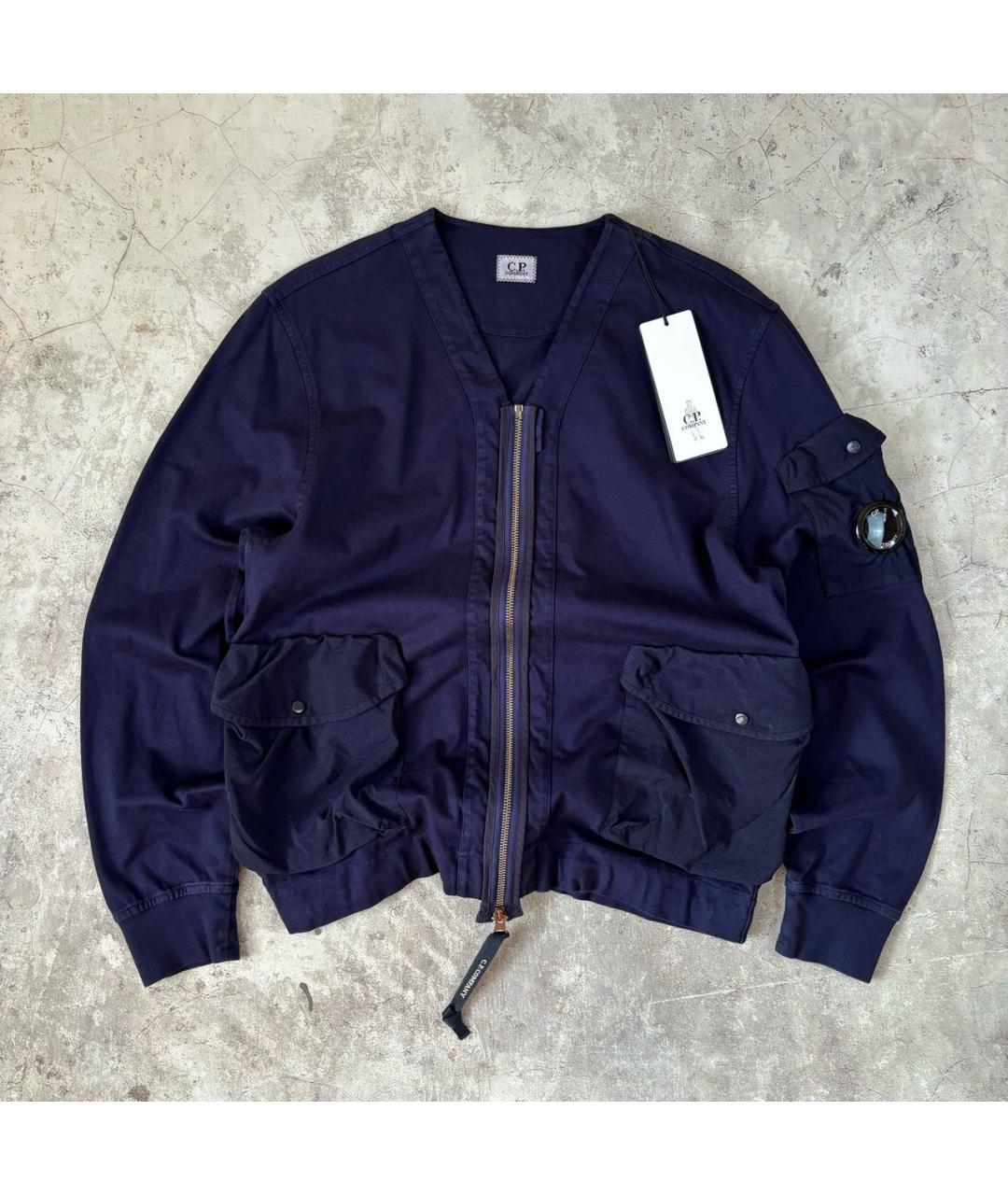 CP COMPANY Синяя хлопковая куртка, фото 8
