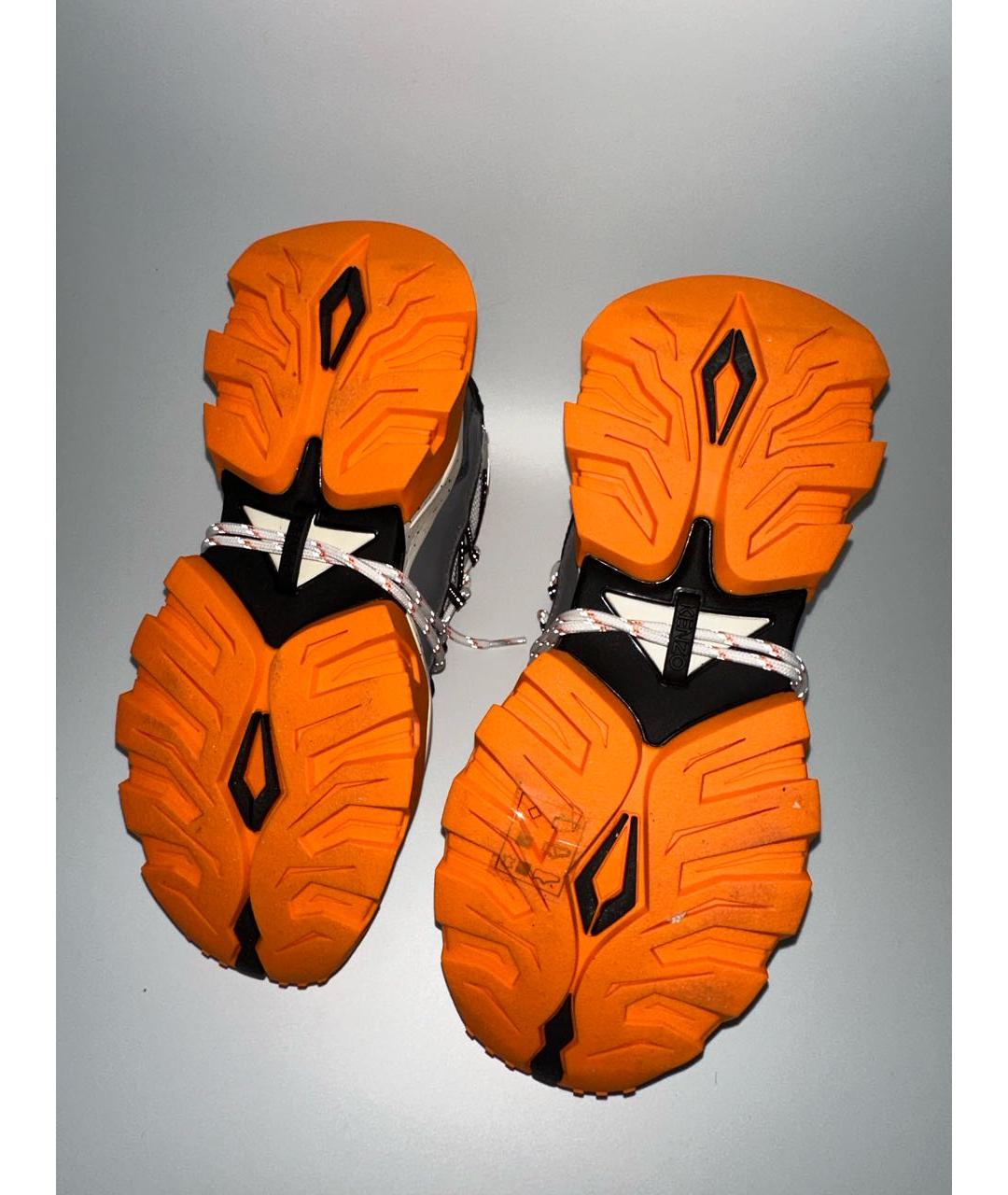 KENZO Мульти текстильные кроссовки, фото 4