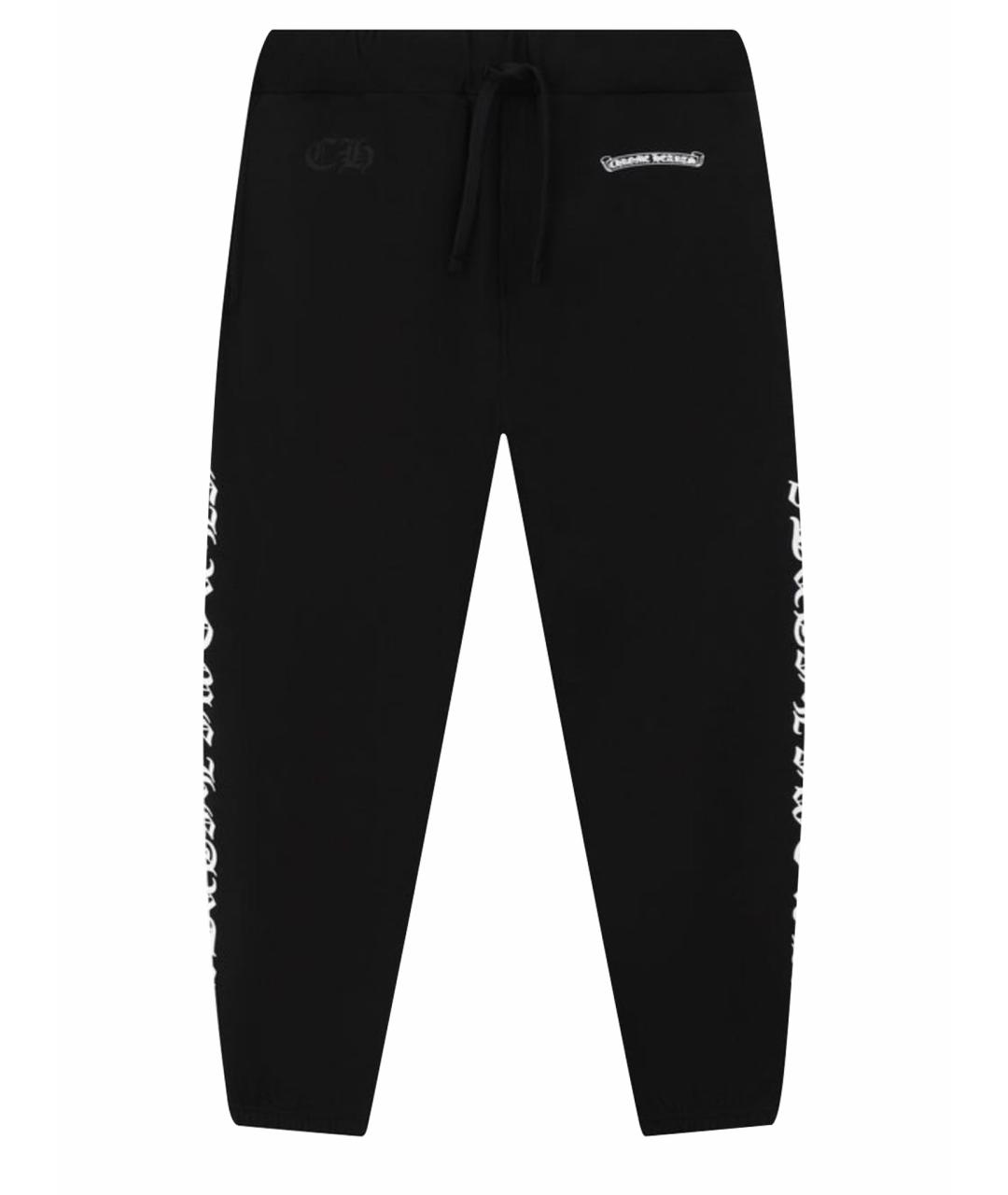 CHROME HEARTS Черный хлопковый спортивный костюм, фото 1