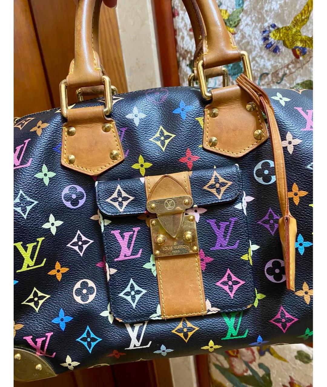 LOUIS VUITTON Мульти кожаная сумка с короткими ручками, фото 5