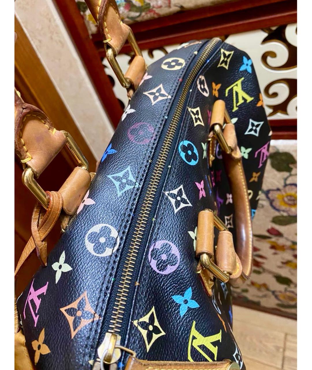 LOUIS VUITTON Мульти кожаная сумка с короткими ручками, фото 8