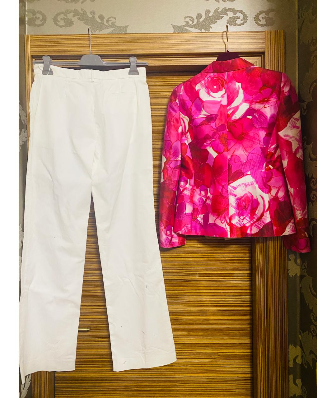 GIVENCHY Мульти хлопко-эластановый костюм с брюками, фото 2