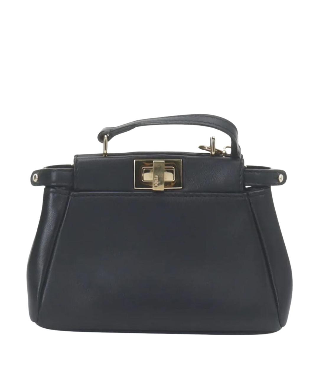 FENDI Кожаная сумка через плечо, фото 1