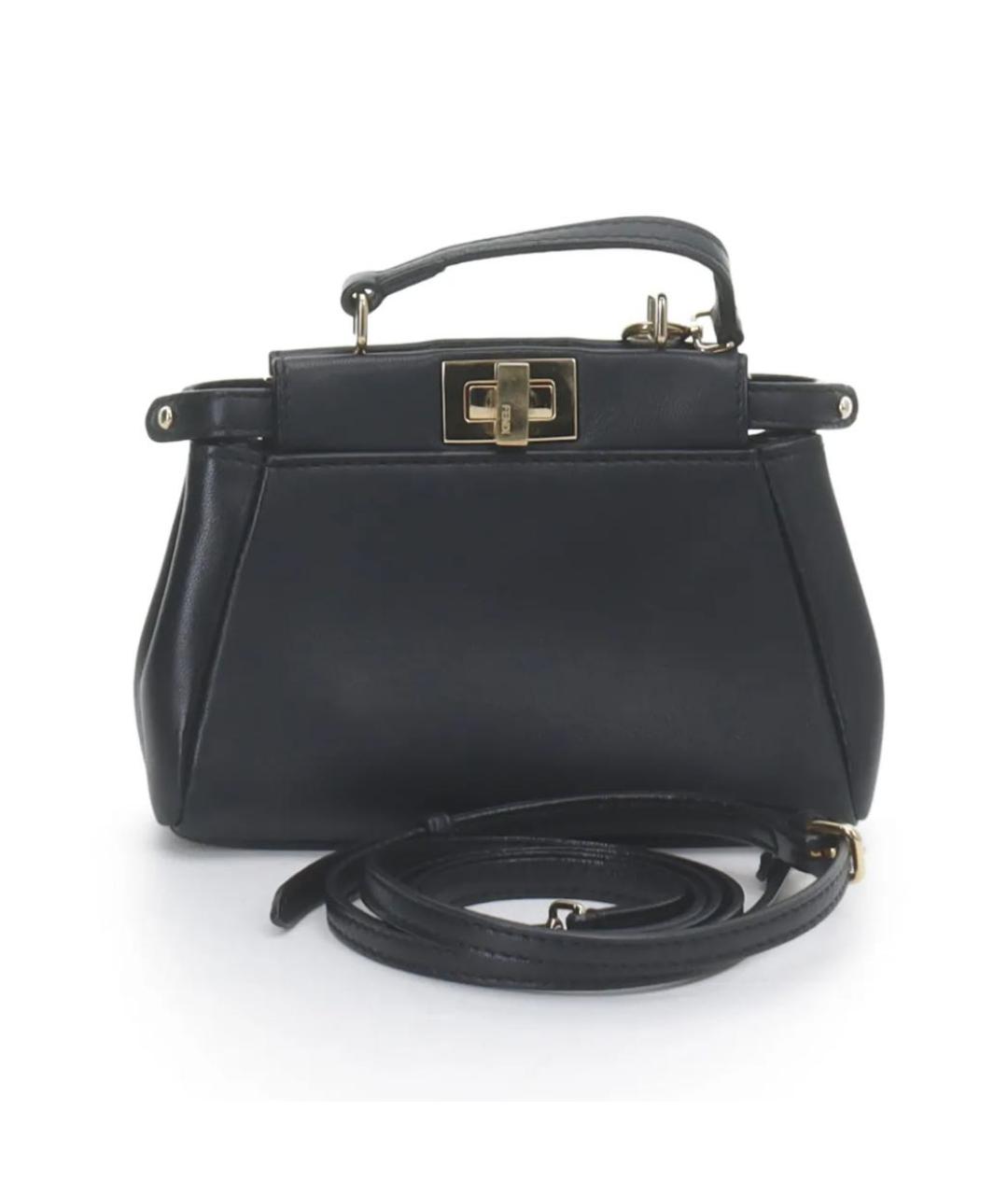 FENDI Кожаная сумка через плечо, фото 2