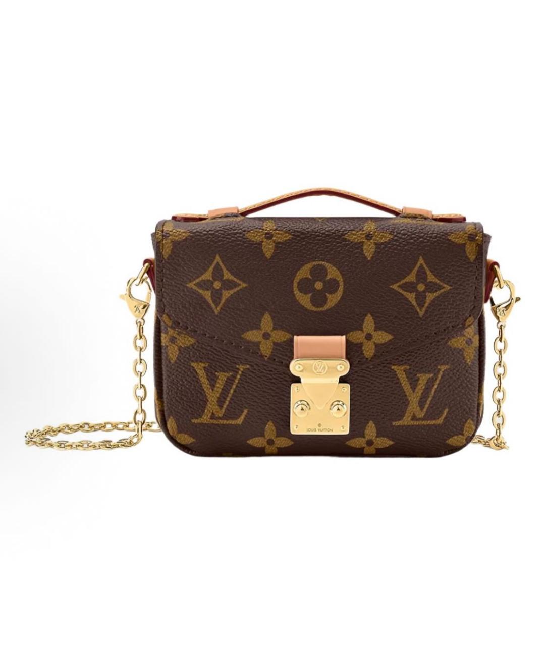 LOUIS VUITTON Коричневая сумка на плечо, фото 5