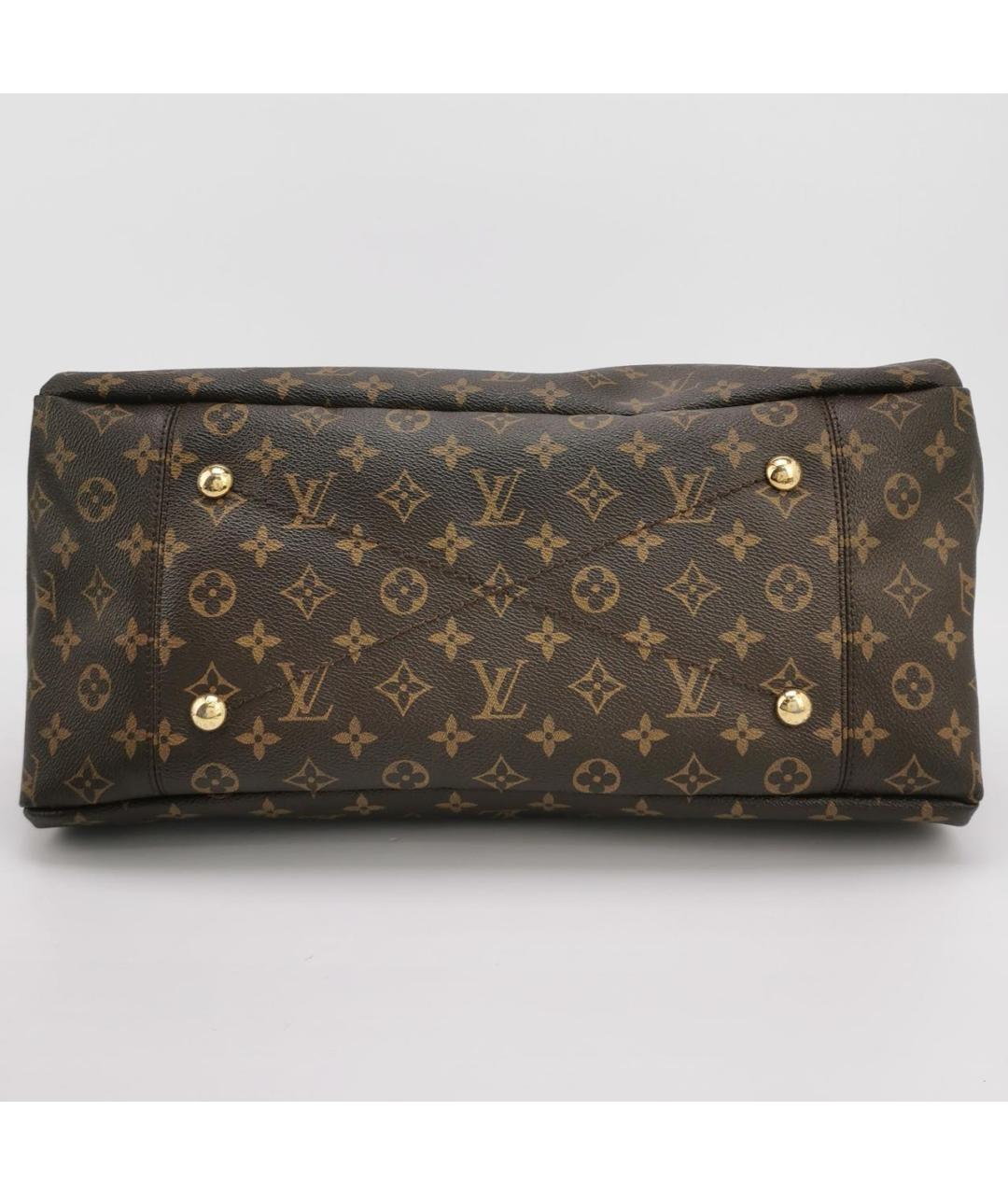 LOUIS VUITTON Коричневая сумка тоут, фото 5