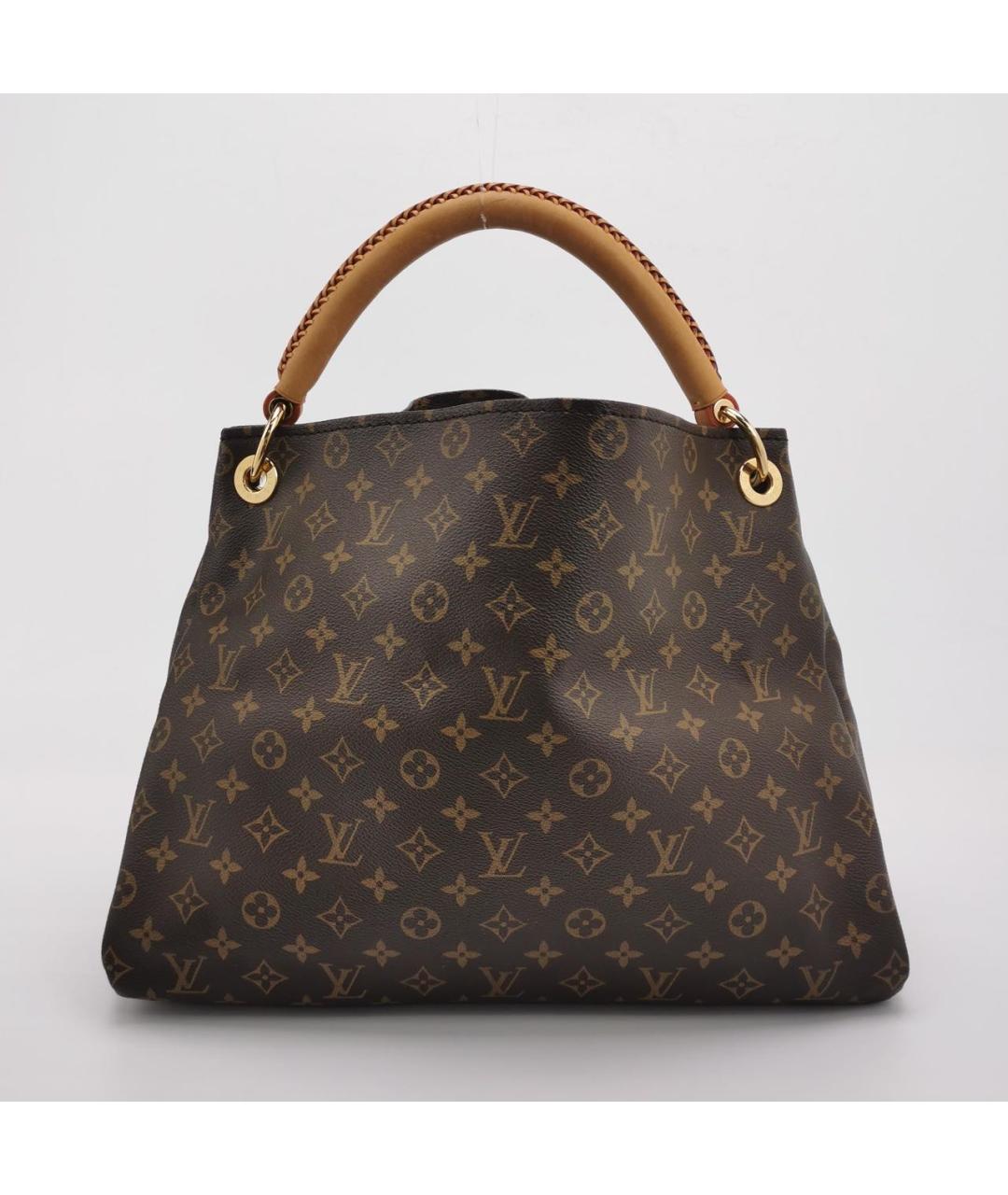 LOUIS VUITTON Коричневая сумка тоут, фото 4