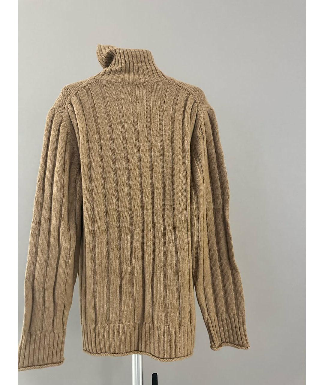 DOLCE&GABBANA Горчичная шерстяная водолазка, фото 2