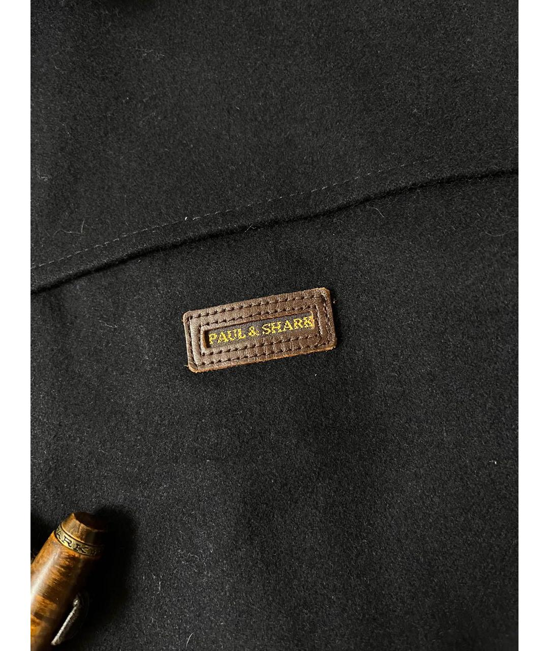PAUL & SHARK Темно-синее шерстяное пальто, фото 7