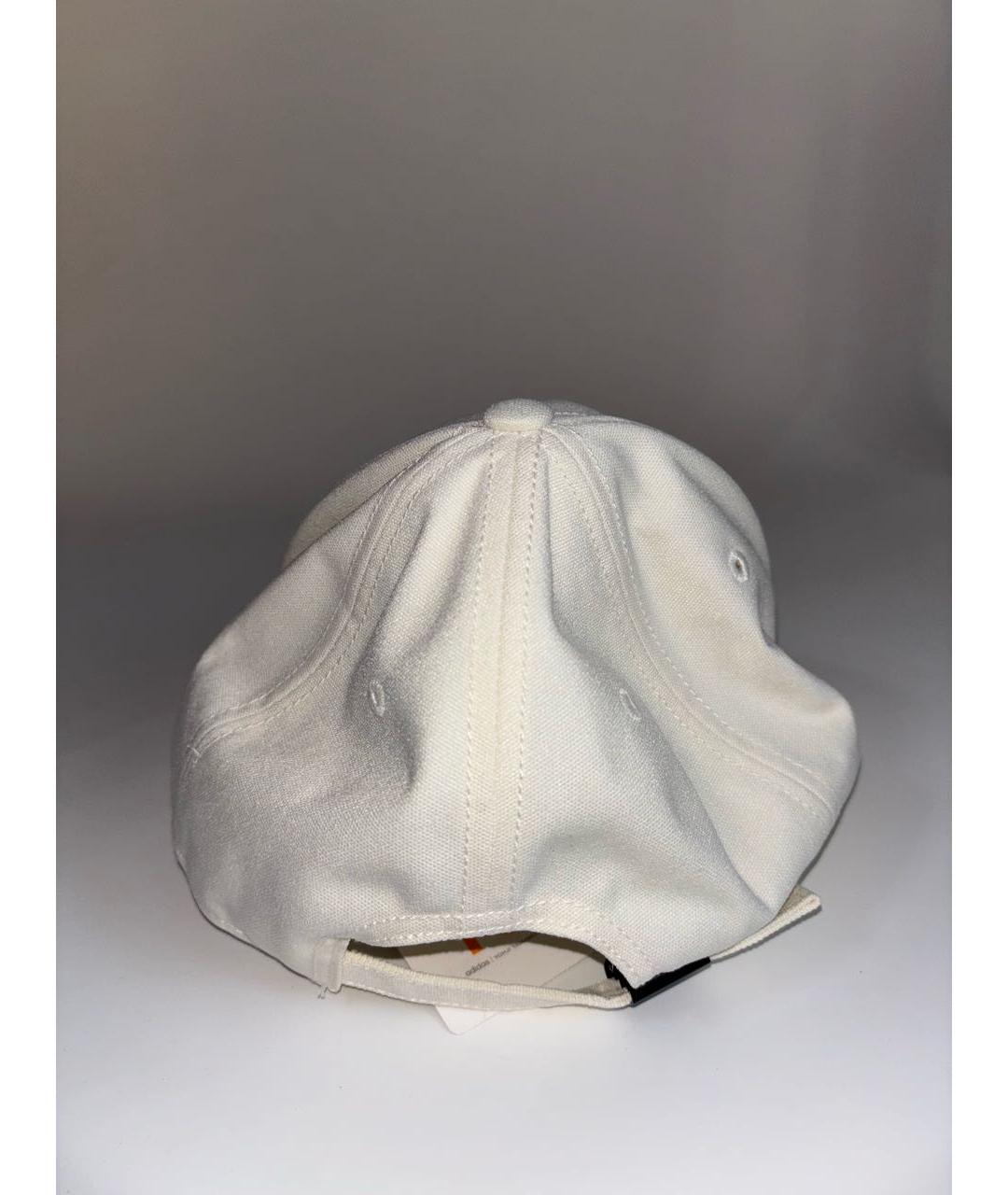 Y-3 Белая хлопковая кепка, фото 2