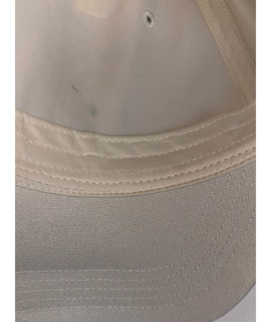 Y-3 Белая хлопковая кепка, фото 7