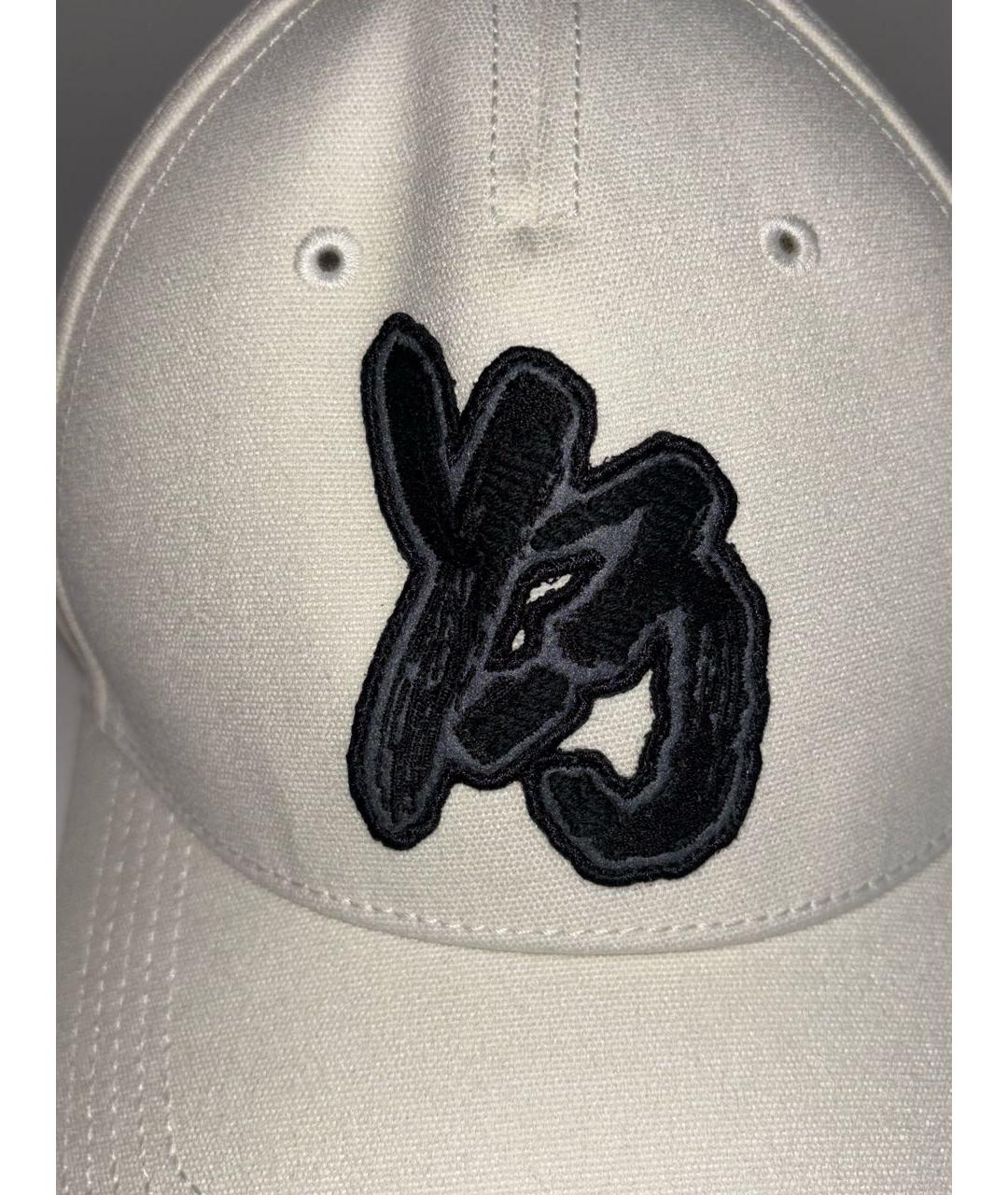 Y-3 Белая хлопковая кепка, фото 4