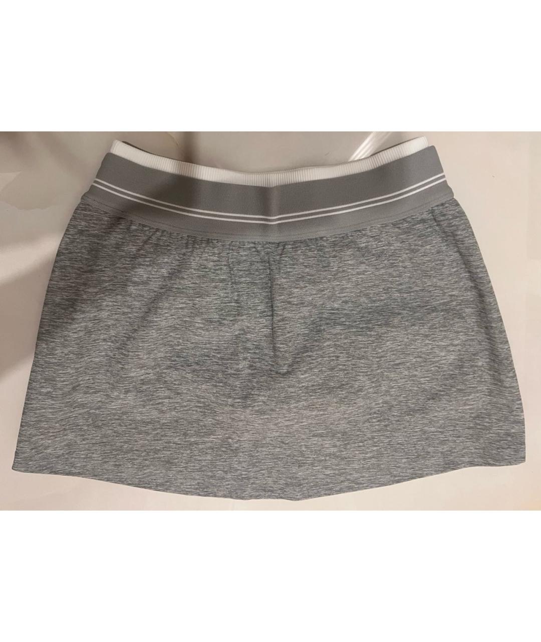 ALO YOGA Серая юбка-шорты, фото 2