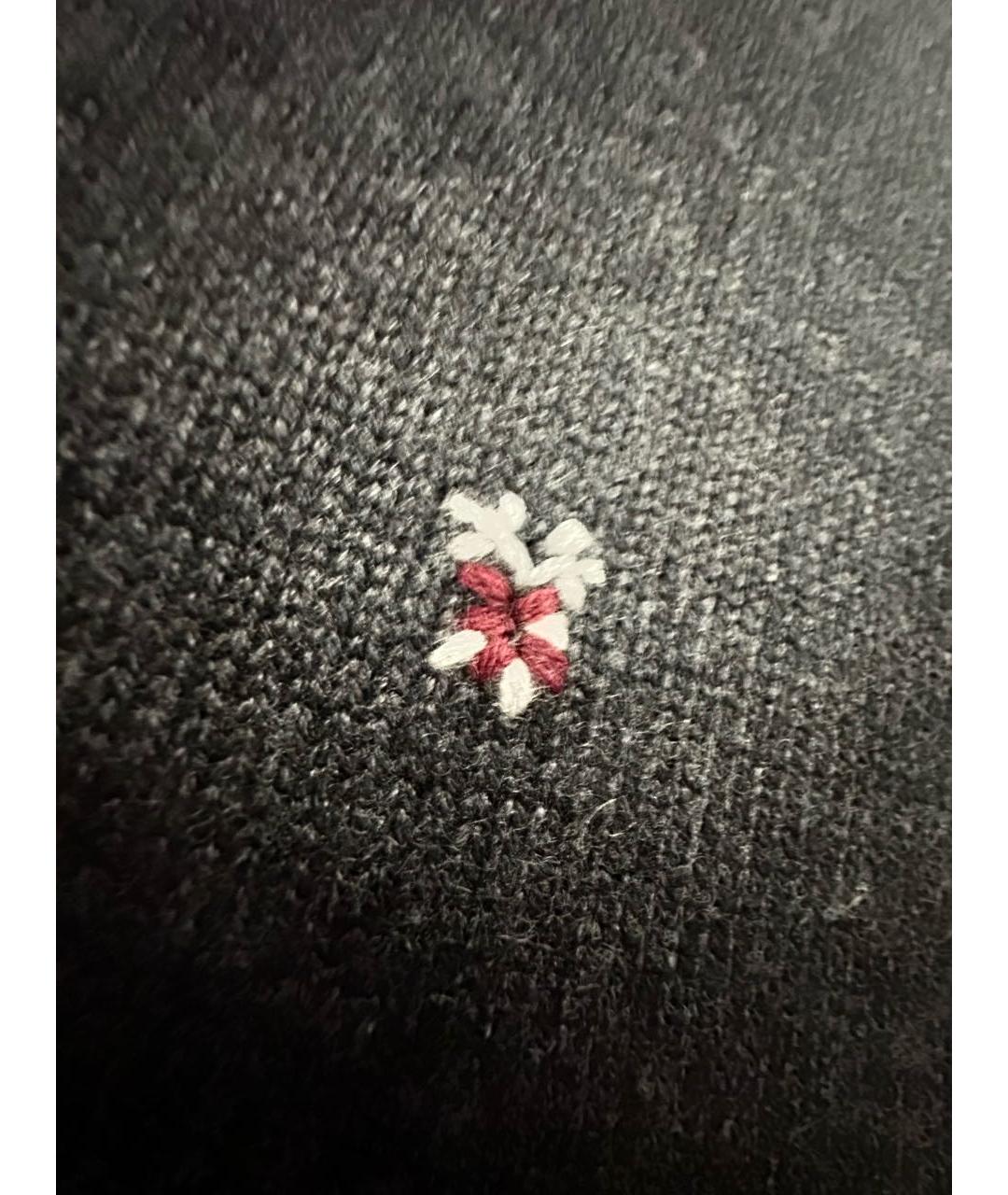 DOLCE&GABBANA Антрацитовый кашемировый джемпер / свитер, фото 4