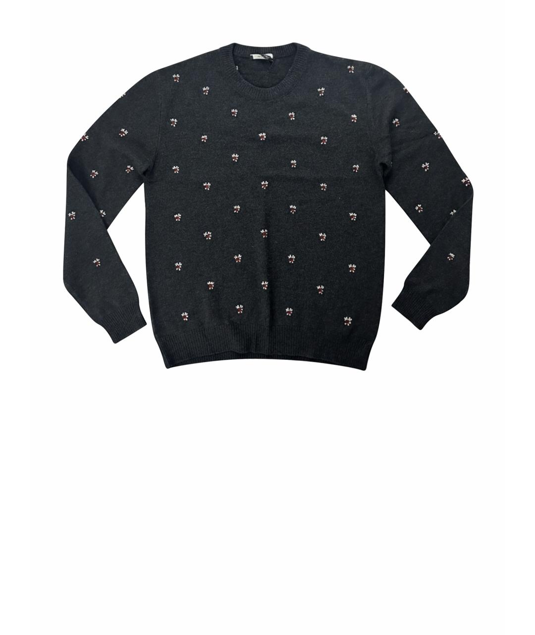 DOLCE&GABBANA Антрацитовый кашемировый джемпер / свитер, фото 1