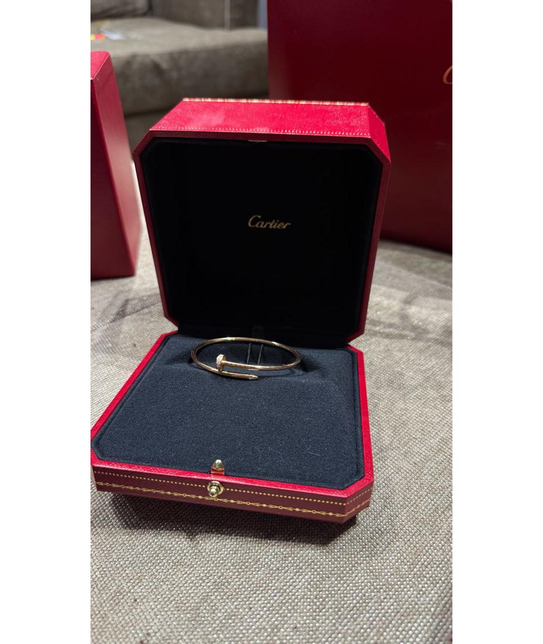 CARTIER Золотой браслет из розового золота, фото 3