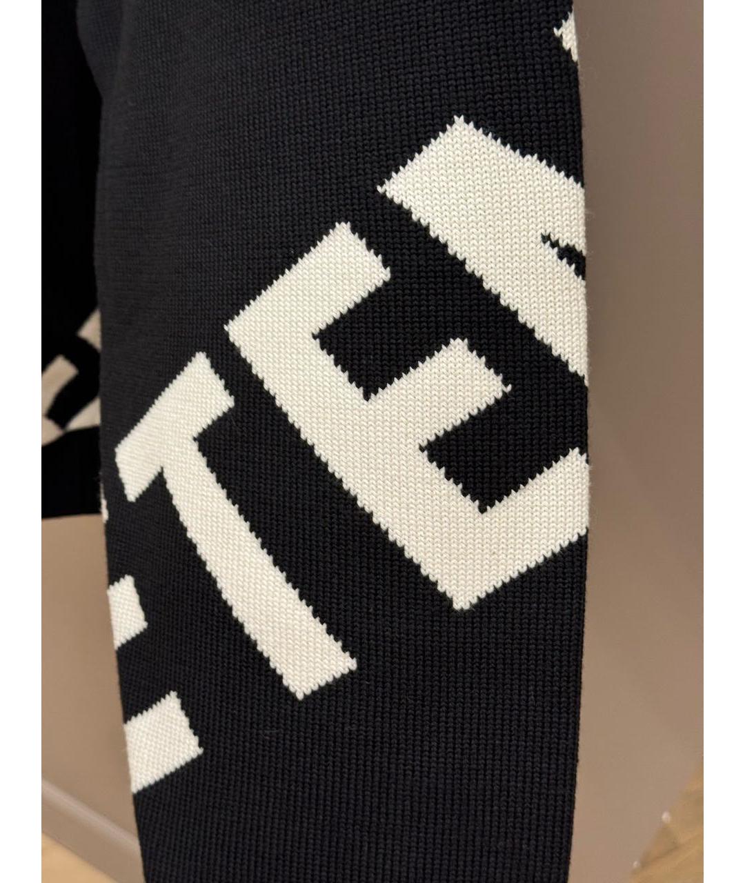 VETEMENTS Черный шерстяной джемпер / свитер, фото 3