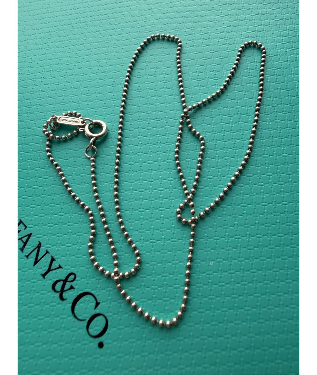 TIFFANY&CO Серебряная серебряная цепочка, фото 6