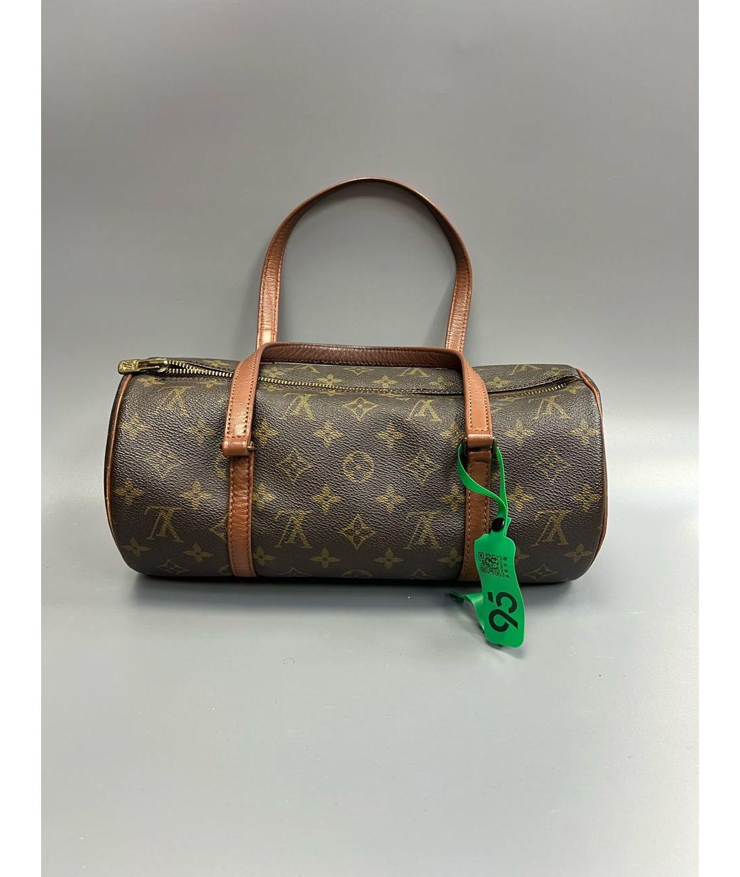 LOUIS VUITTON Коричневая сумка через плечо, фото 7