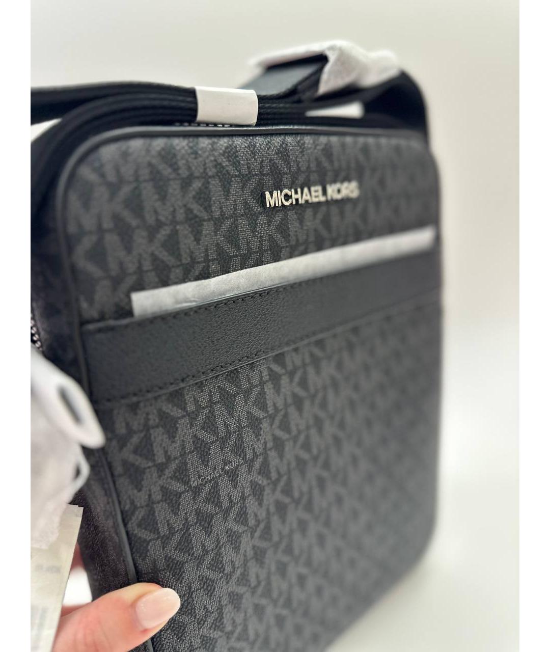 MICHAEL KORS Черная сумка на плечо, фото 5